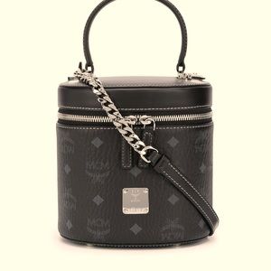 Mcm cylinder cross body bag